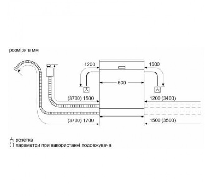 Посудомийна машина Bosch SMV2IVX00K