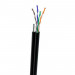 Кабель мережевий OK-Net UTP-cat.5E-SL, трос 4*0,5мм, outdoor, 305м (КППт-ВП (100) 4*2*0,49)