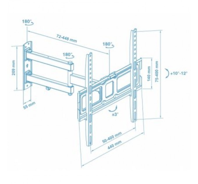 Walfix Кронштейн Walfix R-401B