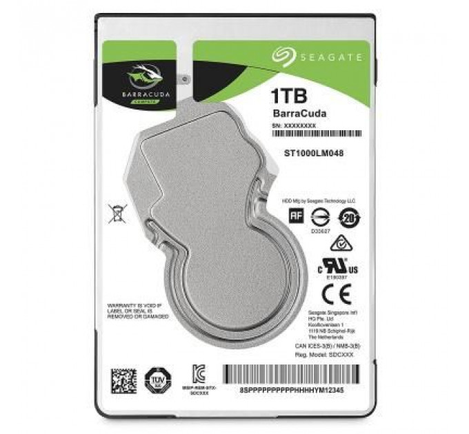 Жорсткий диск для ноутбука 2.5" 1TB Seagate (ST1000LM048)