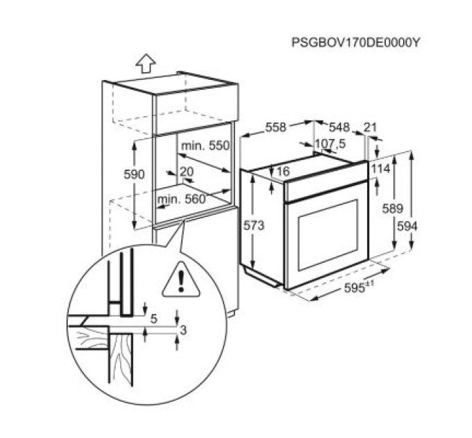 Electrolux Духова шафа Electrolux OPEB2520V
