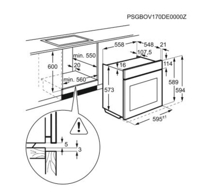 Electrolux Духова шафа Electrolux OPEB2520V