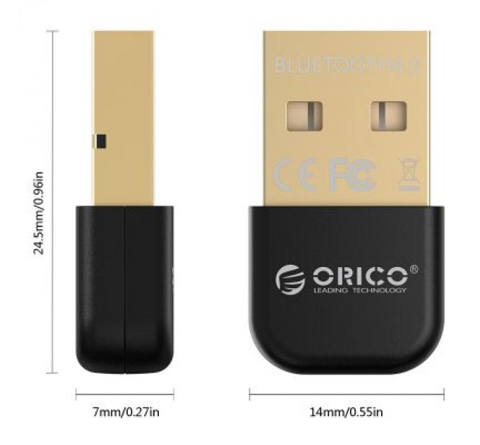 Orico Bluetooth-адаптер Orico BT4.0 BTA-403-BK (SC230150)