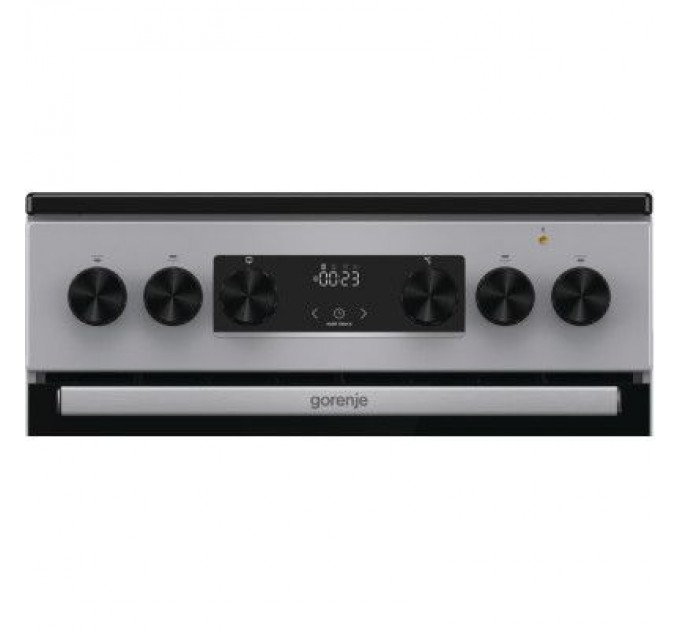Gorenje Плита Gorenje GEC5C41SG електрична склокерамічна, 70л, 50x60см, дисплей, прог (GEC5C41SG)