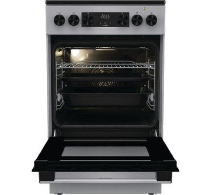 Gorenje Плита Gorenje GEC5C41SG електрична склокерамічна, 70л, 50x60см, дисплей, прог (GEC5C41SG)