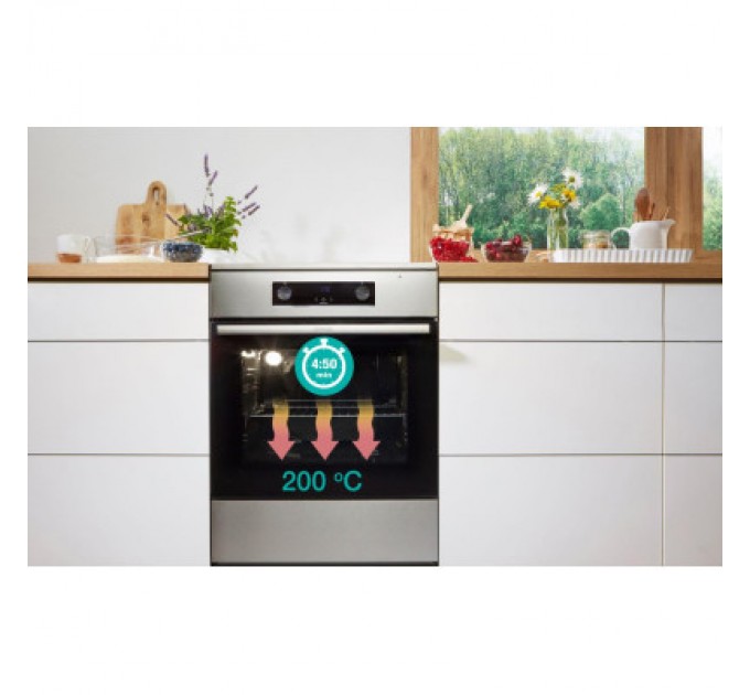 Gorenje Плита Gorenje GEC5C41SG електрична склокерамічна, 70л, 50x60см, дисплей, прог (GEC5C41SG)