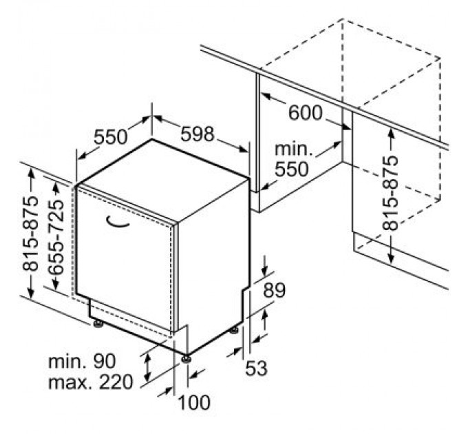 Посудомийна машина Bosch SMV2ITX14K