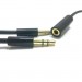 PowerPlant Кабель мультимедійний Jack 3.5mm мама/2xJack 3.5mm папа 1.5m PowerPlant (DV00DV4057)