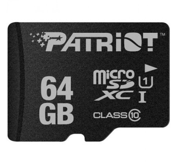 Patriot Карта пам'яті Patriot 64GB microSD class10 UHS-I (PSF64GMDC10)
