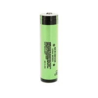 Акумулятор 18650 3400mAh, TipTop, Protected, 6.8A, 4.2/3.6/2.5V, green Panasonic (NCR18650B-P)