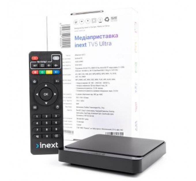 iNeXT Медіаплеєр iNeXT inext TV5 Ultra