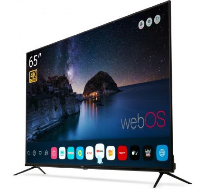 Телевізор Vinga S65UHD25BWEB