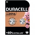 Duracell Батарейка Duracell CR 2016 / DL 2016 * 2 (5007667/5010969/5014810)
