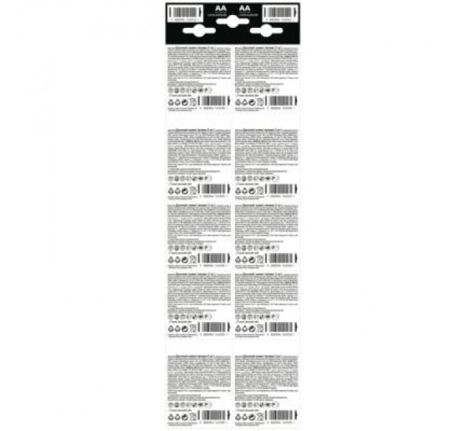 Duracell Батарейка Duracell AA MN1500 LR06 (плакат 2*10) * 20 (5010608/5014439)