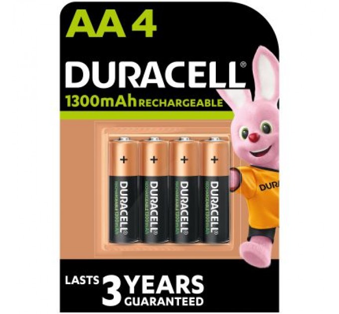 Duracell Акумулятор Duracell AA HR6 1300mAh * 4 (5007324)