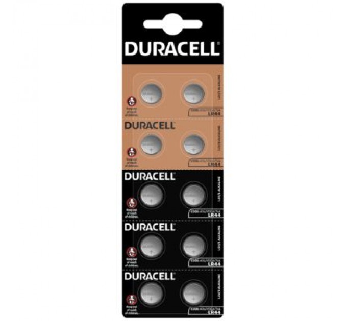 Duracell Батарейка Duracell LR44 / V13GA / A76 (плакат 2*5) * 10 (5008184)