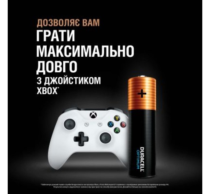 Duracell Батарейка Duracell Optimum AA лужні 8 шт. в упаковці (5014726 / 5015601)