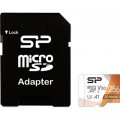 Silicon Power Карта пам'яті Silicon Power 256Gb microSDXC U3 A1 V30 Superior Color 100R/80W + adapter (SP256GBSTXDU3V20AB)