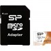 Silicon Power Карта пам'яті Silicon Power 256Gb microSDXC U3 A1 V30 Superior Color 100R/80W + adapter (SP256GBSTXDU3V20AB)