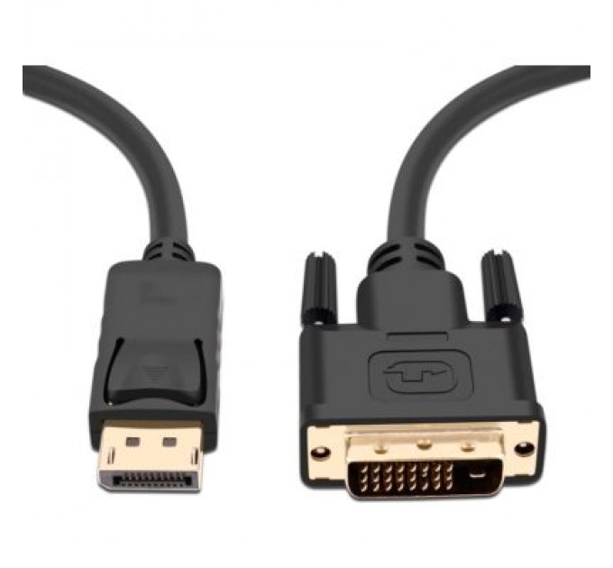Prologix Кабель мультимедійний DisplayPort to DVI 3.0m Prologix (PR-DP-DVI-P-04-30-3m)