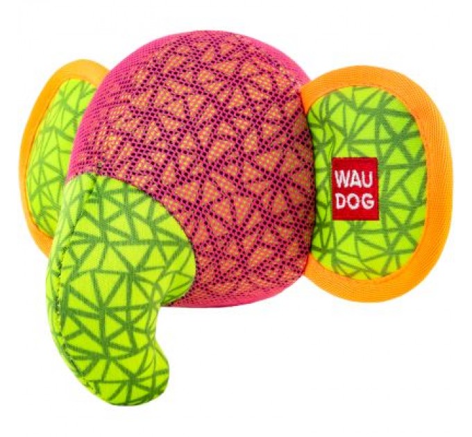 WAUDOG Іграшка для собак WAUDOG Fun Слон 20х14 см рожева (62047)
