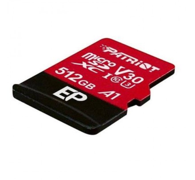 Карта пам'яті Patriot 512GB microSD class 10 UHS-I U3 (PEF512GEP31MCX)