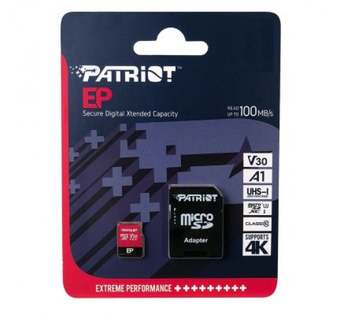 Patriot Карта пам'яті Patriot 1TB microSD class 10 UHS-I U3 (PEF1TBEP31MCX)