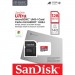 SanDisk Карта пам'яті SanDisk 128GB microSD class 10 UHS-I Ultra (SDSQUAB-128G-GN6MA)