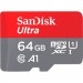 SanDisk Карта пам'яті SanDisk 64GB microSD class 10 UHS-I Ultra (SDSQUAB-064G-GN6MA)
