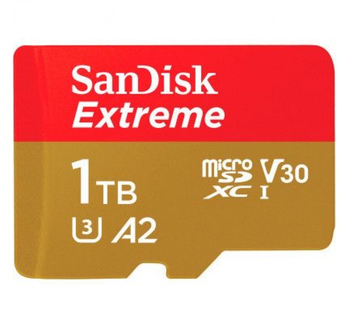 SanDisk Карта пам'яті SanDisk 1TB microSD class 10 UHS-I U3 V30 Extreme (SDSQXAV-1T00-GN6MA)