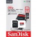 SanDisk Карта пам'яті SanDisk 256GB microSDXC class 10 UHS-I Ultra (SDSQUAC-256G-GN6MA)