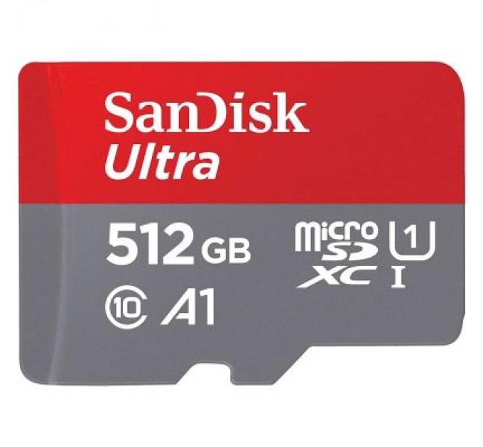 SanDisk Карта пам'яті SanDisk 512GB microSDXC class 10 UHS-I Ultra (SDSQUAC-512G-GN6MA)