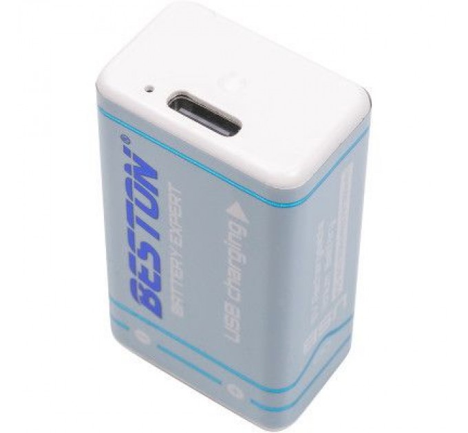 Акумулятор Крона 9V USB Type-C 1000mah Li-ion Beston (9VC-10VC/AA620289)