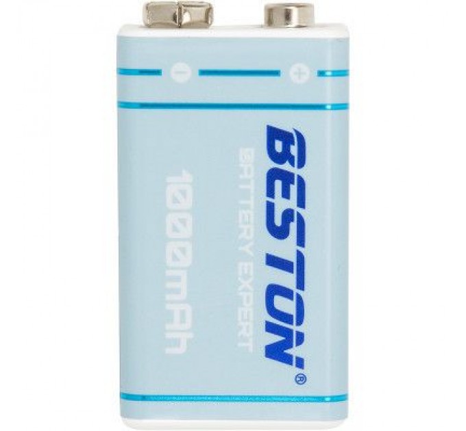 Акумулятор Крона 9V USB Type-C 1000mah Li-ion Beston (9VC-10VC/AA620289)