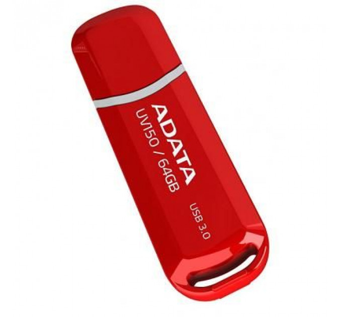 USB флеш накопичувач ADATA 64GB UV150 Red USB 3.0 (AUV150-64G-RRD)