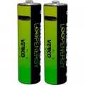 Акумулятор Verico AA USB Type-C 1700mAh 1.5V Li-ion * 2 (LoopEnergy) (1UDBT-A1WEA2-NN)
