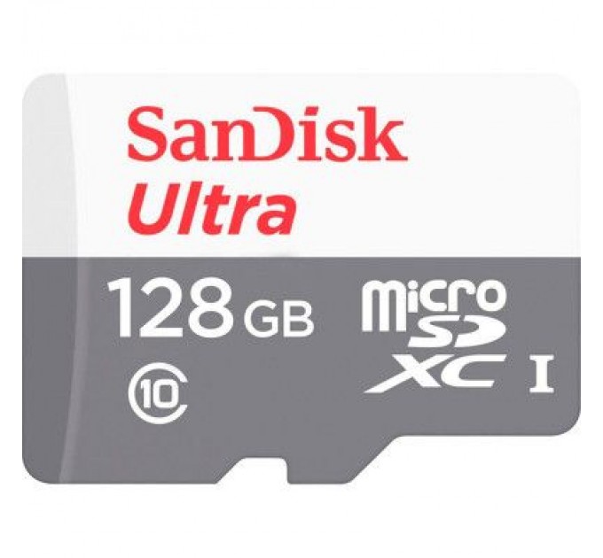 SanDisk Карта пам'яті SanDisk 128GB microSDXC class 10 UHS-I Ultra (SDSQUNR-128G-GN3MN)