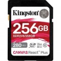 Kingston Карта пам'яті Kingston 256GB SDXC class 10 UHS-II U3 Canvas React Plus (SDR2V6/256GB)
