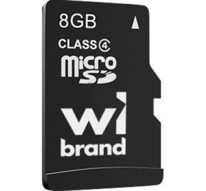 Карта пам'яті Wibrand 8GB mictoSD class 4 (WICDC4/8GB)