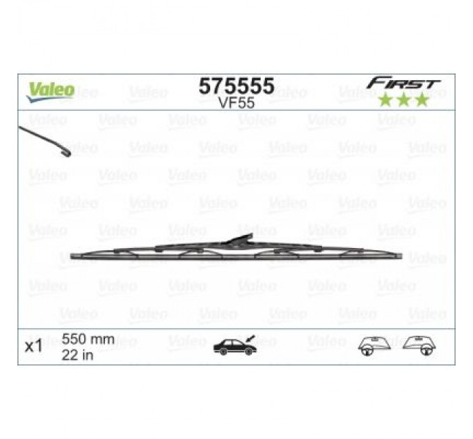 Щітка склоочисника Valeo 575555