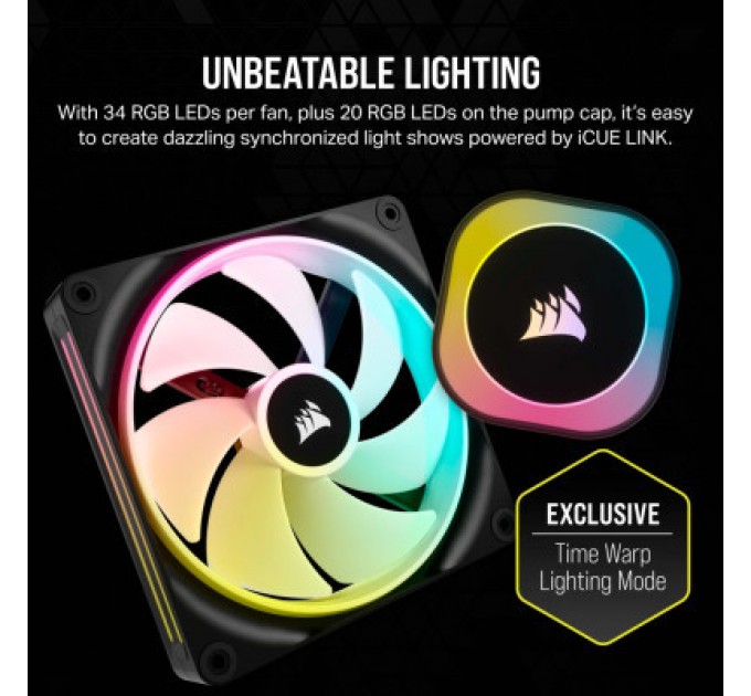Corsair Система рідинного охолодження Corsair iCUE Link H115i RGB (CW-9061002-WW)