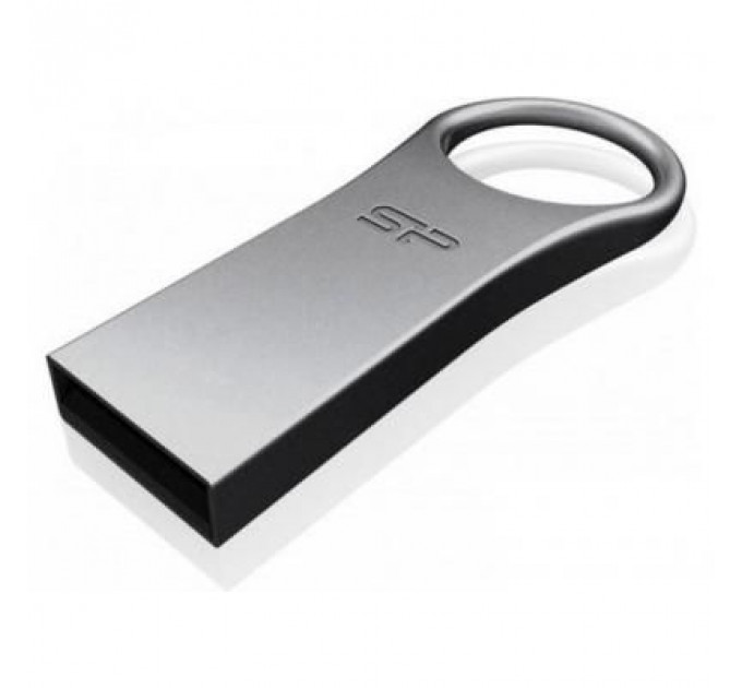 USB флеш накопичувач Silicon Power 128GB Jewel J80 Titanium USB 3.0 (SP128GBUF3J80V1T)