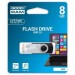 Goodram USB флеш накопичувач Goodram 8GB Twister Black USB 2.0 (UTS2-0080K0R11)