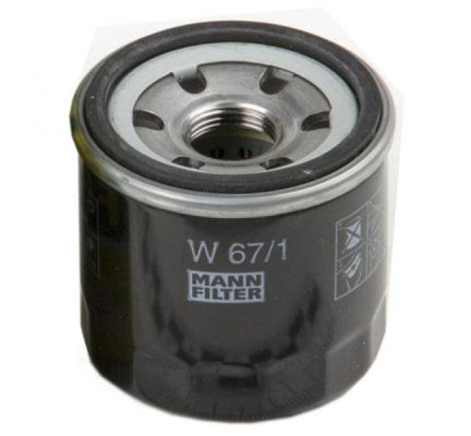 Mann Фільтр масляний Mann W67/1