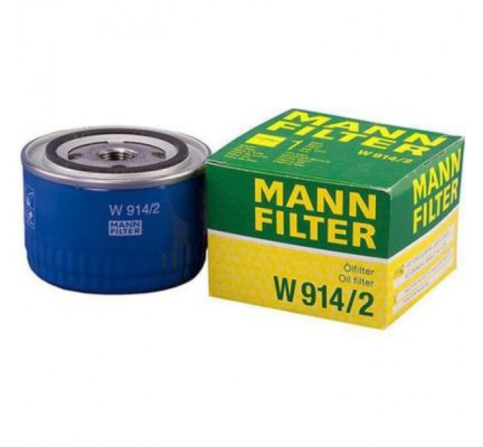 Mann Фільтр масляний Mann W914/2