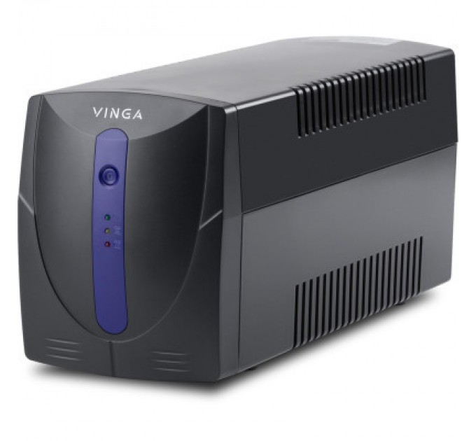 Vinga Пристрій безперебійного живлення Vinga LED 600VA plastic case with USB (VPE-600PU)