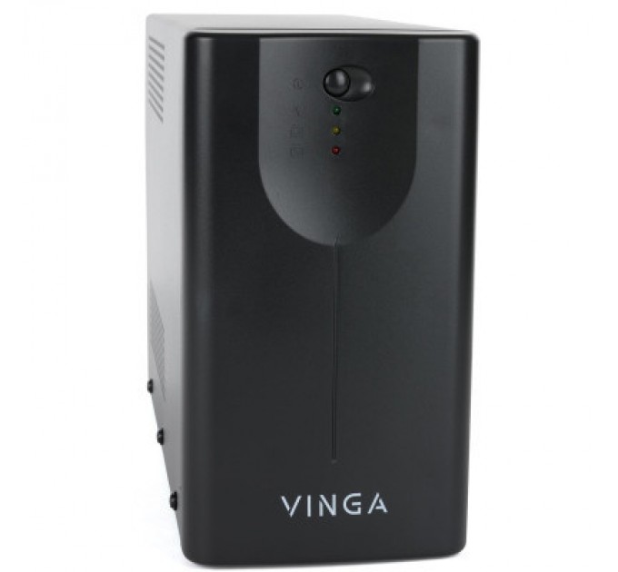 Vinga Пристрій безперебійного живлення Vinga LED 600VA metal case with USB (VPE-600MU)