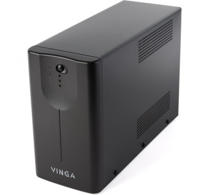 Vinga Пристрій безперебійного живлення Vinga LED 600VA metal case with USB (VPE-600MU)