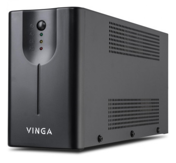 Vinga Пристрій безперебійного живлення Vinga LED 600VA metal case with USB (VPE-600MU)