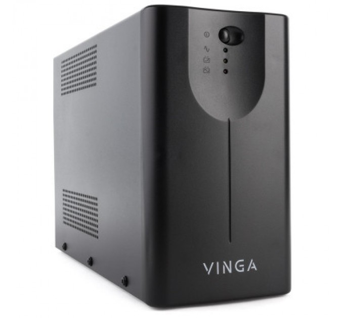 Vinga Пристрій безперебійного живлення Vinga LED 600VA metal case with USB (VPE-600MU)